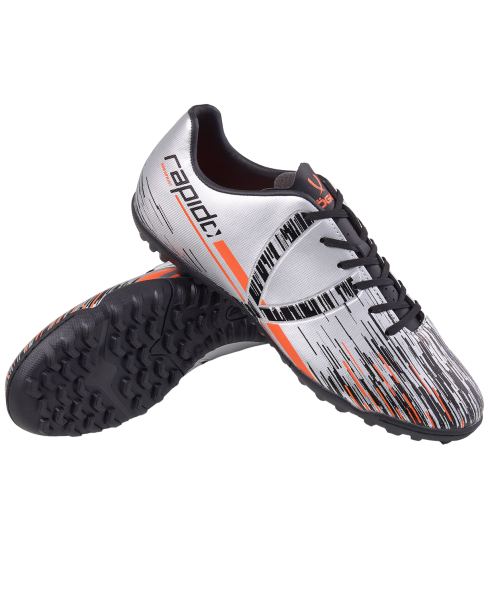 Бутсы многошиповые JOGEL Rapido TF Silver/black