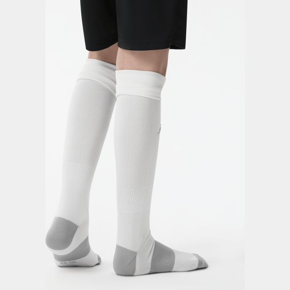 Гетры футбольные JÖGEL CAMP BASIC SOCKS, белый/серый/серый