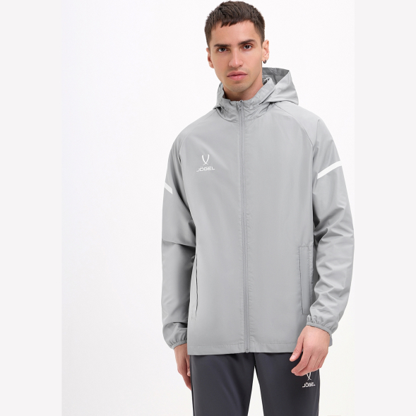 Куртка ветрозащитная JÖGEL CAMP 2 Rain Jacket, серый