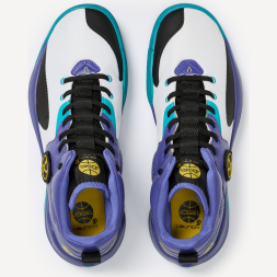 Кроссовки баскетбольные JÖGEL Launch 2.0 MID, белый/фиолетовый/голубой