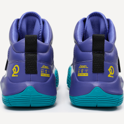 Кроссовки баскетбольные JÖGEL Launch 2.0 MID, белый/фиолетовый/голубой