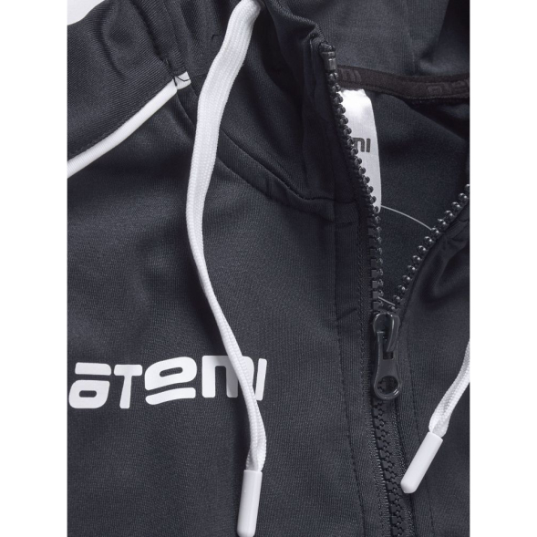 Толстовка парадная с капюшоном детская ATEMI, цв.черный, арт.AJKT-002JSS23-BLK (128)