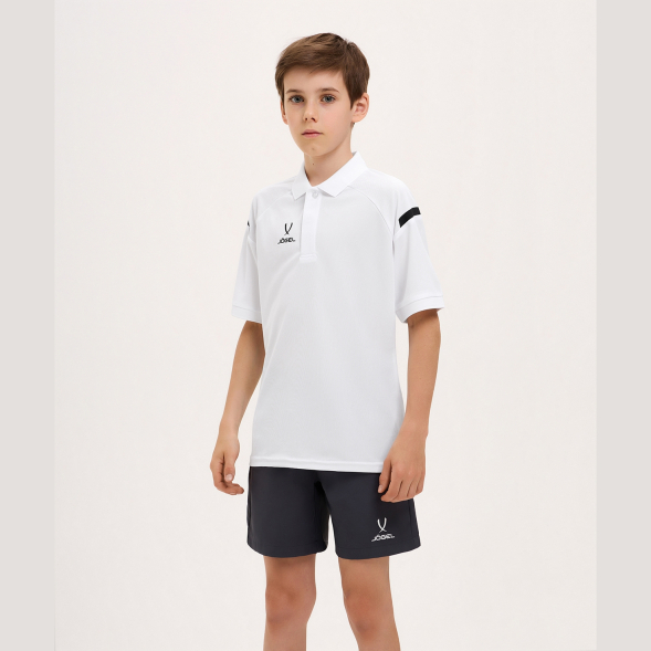Поло JÖGEL CAMP 2 Poly Polo, белый