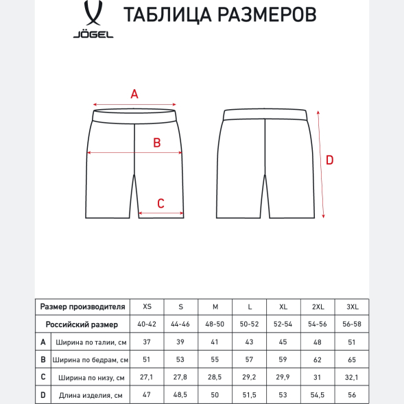 Шорты спортивные JÖGEL ESSENTIAL Terry Shorts, меланж