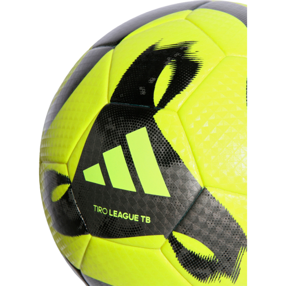 Мяч футб. ADIDAS Tiro League TB HZ1295, р.5, FIFA Basic, 32 пан., ПУ, термосшивка, желто-черный