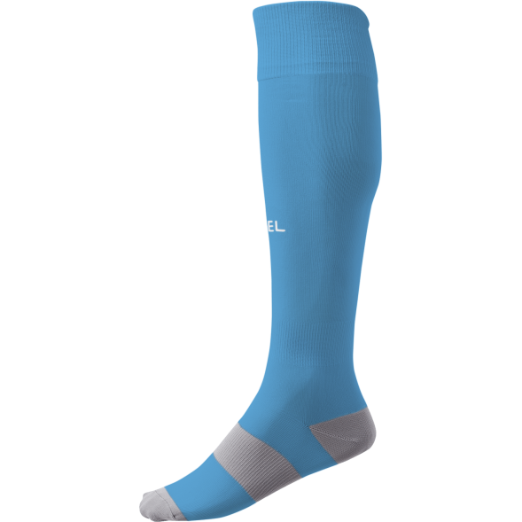 Гетры футбольные JÖGEL CAMP BASIC SOCKS, голубой/белый