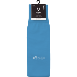 Гетры футбольные JÖGEL CAMP BASIC SOCKS, голубой/белый