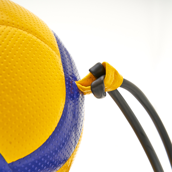 Мяч вол. на растяжках MIKASA V300W-AT-TR, р.5, синт.кожа микрофибра, клееный,бут.кам,жел-син