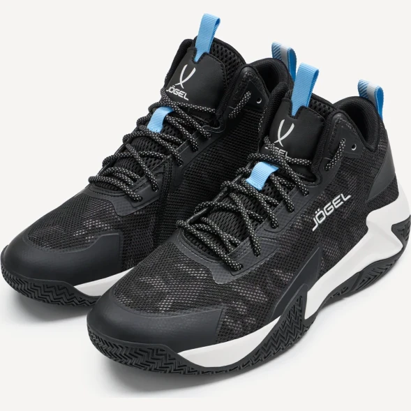 Кроссовки баскетбольные JOGEL Playmaker, черный/белый