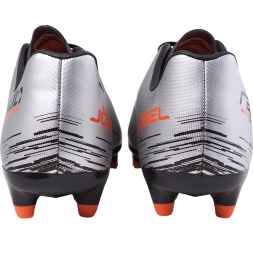 БЕЗ УПАКОВКИ Бутсы футбольные JÖGEL Rapido FG Silver/black