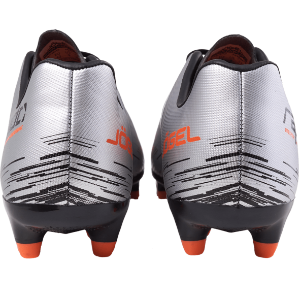 БЕЗ УПАКОВКИ Бутсы футбольные JÖGEL Rapido FG Silver/black
