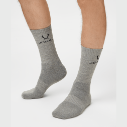 Носки высокие JÖGEL ESSENTIAL High Cushioned Socks, меланжевый