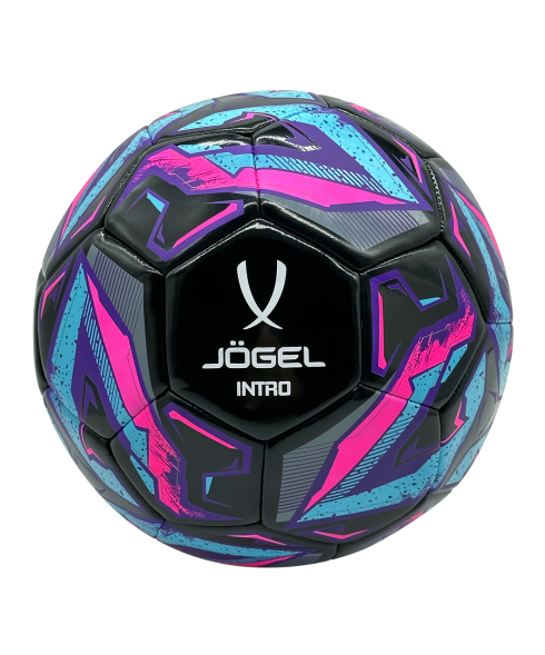 Мяч футбольный JOGEL Intro №5, черный