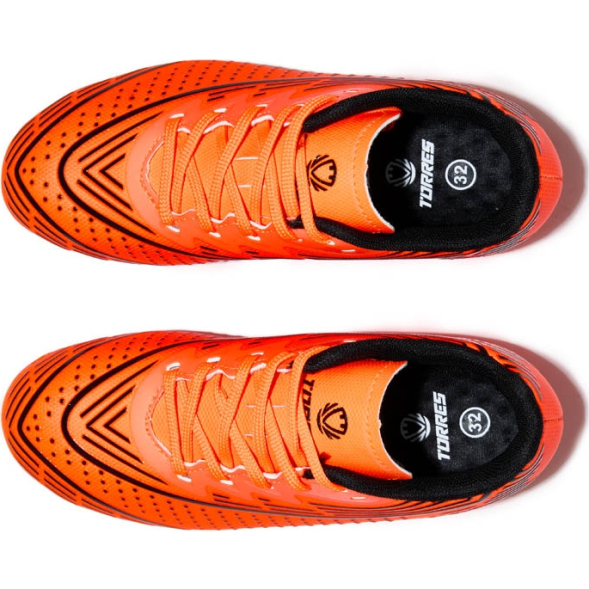 Бутсы футбольные детcкие TORRES FURIA, TS35324510-32, р.32, оранжевый