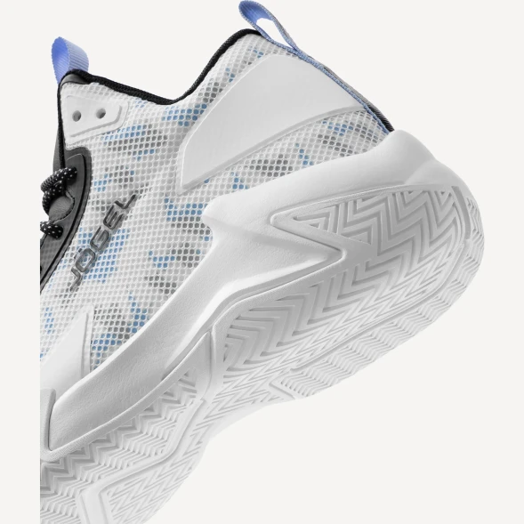 Кроссовки баскетбольные JOGEL Playmaker, белый/голубой/черный