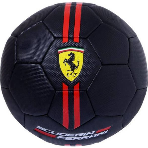 Мяч футбольный FERRARI р.5, цвет чёрный