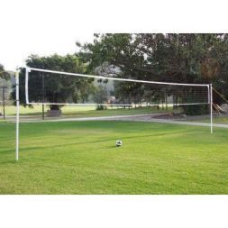 ВОЛЕЙБОЛЬНАЯ СЕТКА - НИТЬ 2.0 ММ ЯЧЕЙКА 100Х100 ММ. ОБШ. С 4Х СТОРОН ЛЕНТА 2, 5 СМ