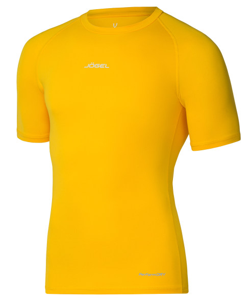 Футболка компрессионная с коротким рукавом CAMP PerFormDRY Baselayer SS Tee, желтый