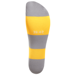 Гетры футбольные JÖGEL CAMP BASIC SOCKS, желтый/серый/белый