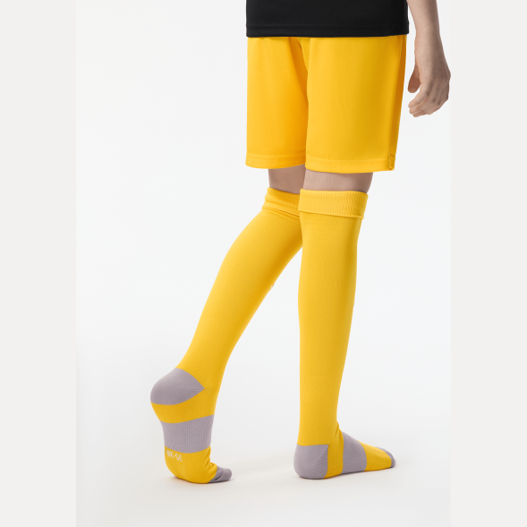 Гетры футбольные JÖGEL CAMP BASIC SOCKS, желтый/серый/белый