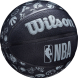 Мяч баск. WILSON NBA All Team, WTB1300XBNBA р.6, PU, бутил. камера, черный