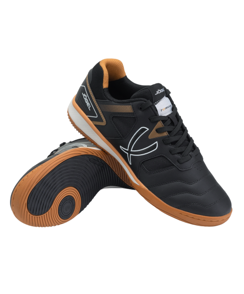 Бутсы зальные JOGEL Tornado 2.0 Black/gold