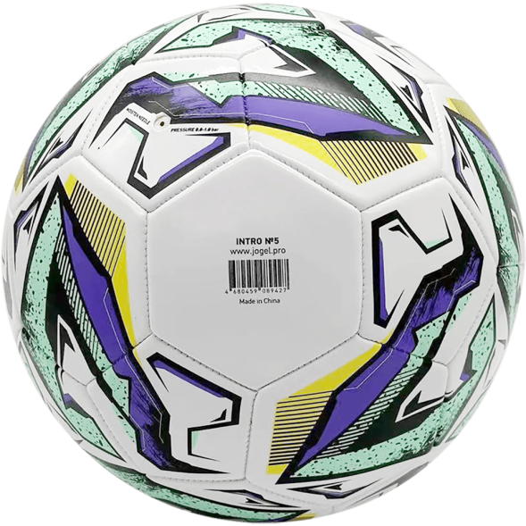 Мяч футбольный JÖGEL Intro №5, белый