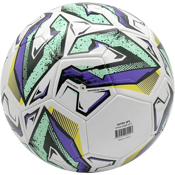 Мяч футбольный JÖGEL Intro №5, белый