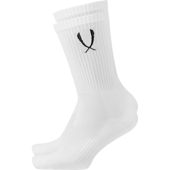 Носки высокие JÖGEL ESSENTIAL High Cushioned Socks 2, белый, 2 пары