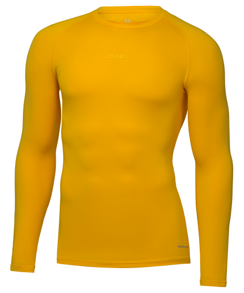Футболка компрессионная с длинным рукавом JOGEL PerFormDRY Baselayer Tee LS 2, желтый