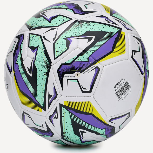 Мяч футбольный JÖGEL Intro №3, белый