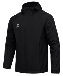 Куртка ветрозащитная JOGEL CAMP Rain Jacket, черный, детский