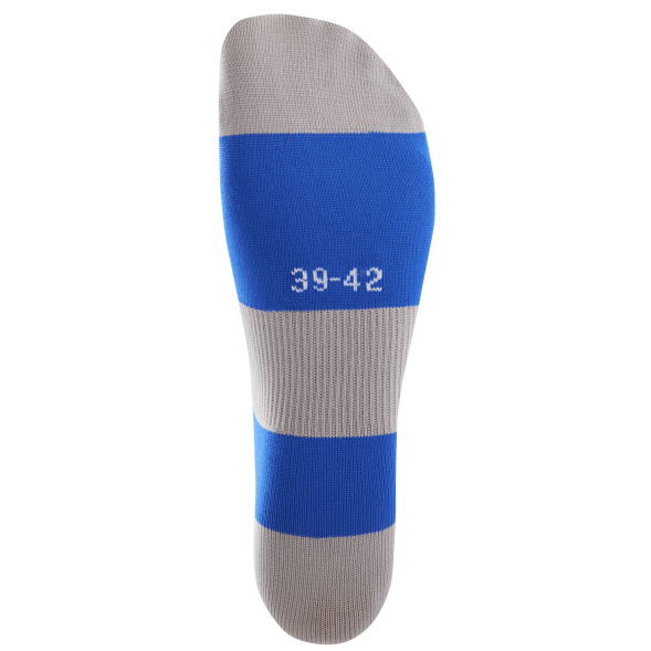 Гетры футбольные JÖGEL CAMP BASIC SOCKS, синий/серый/белый