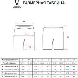 УЦЕНКА Шорты JOGEL ESSENTIAL Cotton Shorts, черный