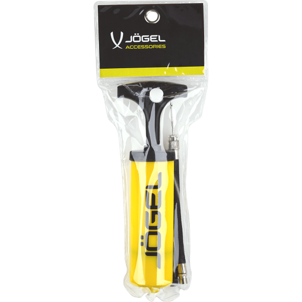 Насос JÖGEL JA-101 ND, 16 см, гибкий шланг, игла, насадка для фитбола