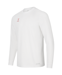 Футболка баскетбольная с длинным рукавом JOGEL DIVISION PerFormDRY Pre-Match Longsleeve Jersey, белый
