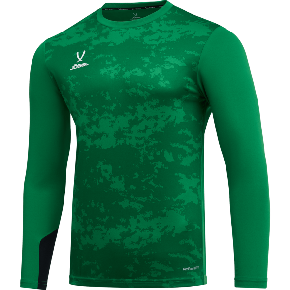Свитер вратарский JÖGEL DIVISION PerFormDRY GK Splash, зеленый