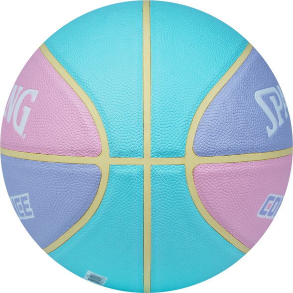 Мяч баск. SPALDING All Conference р.6, 77065z, композит, голубо-розовый