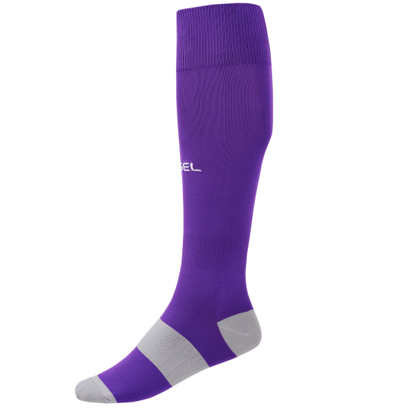Гетры футбольные JÖGEL CAMP BASIC SOCKS, фиолетовый/серый/белый