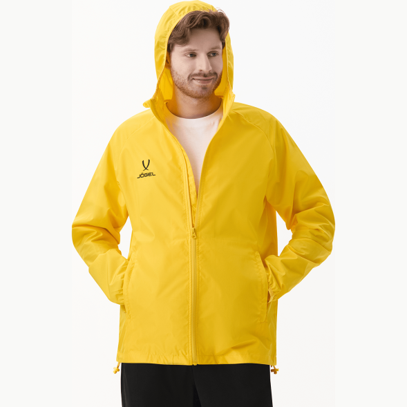 Куртка ветрозащитная JÖGEL CAMP Rain Jacket, желтый