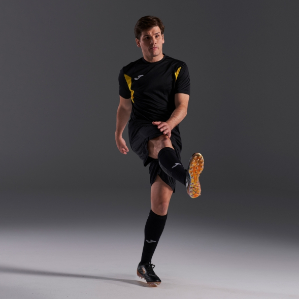 Игровая футболка JOMA WINNER III NEGRO AMARILLO