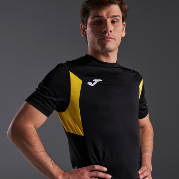 Игровая футболка JOMA WINNER III NEGRO AMARILLO