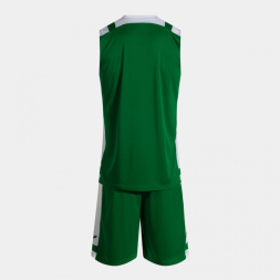 Баскетбольная форма JOMA LIDER BASKET VERDE BLANCO