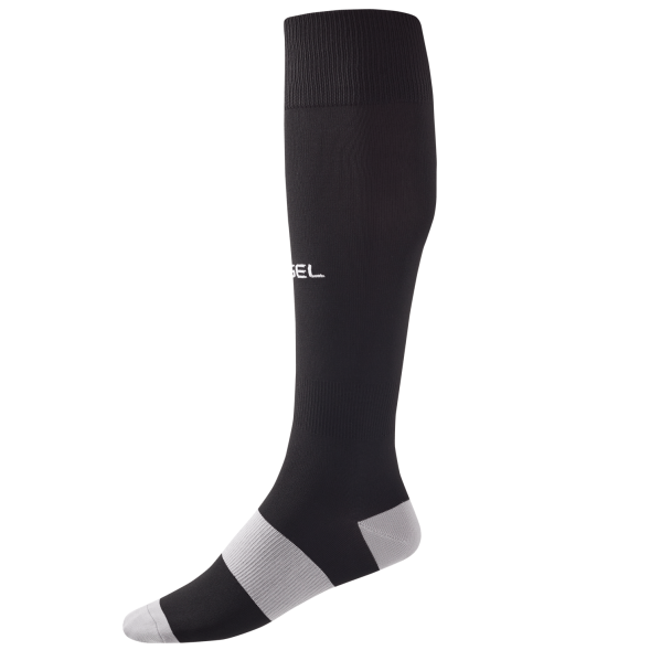 Гетры футбольные JÖGEL CAMP BASIC SOCKS, черный/серый/белый
