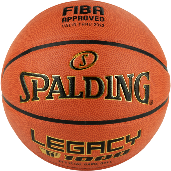 Мяч баск. SPALDING TF-1000 Legacy 76964z, р.6, FIBA, ZK-композит(микрофибра),нейл.корд, кор-чер-зол