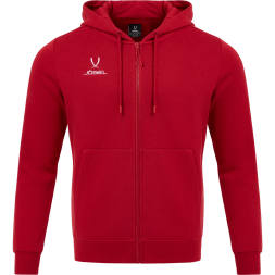 Худи JÖGEL ESSENTIAL Fleece Zip Hoodie, темно-красный