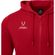 Худи JÖGEL ESSENTIAL Fleece Zip Hoodie, темно-красный