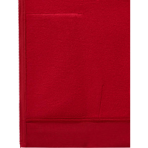 Худи JÖGEL ESSENTIAL Fleece Zip Hoodie, темно-красный