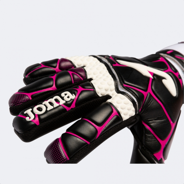 Вратарские перчатки JOMA GUANTES PORTERO GK- PRO NEGRO FUCSIA