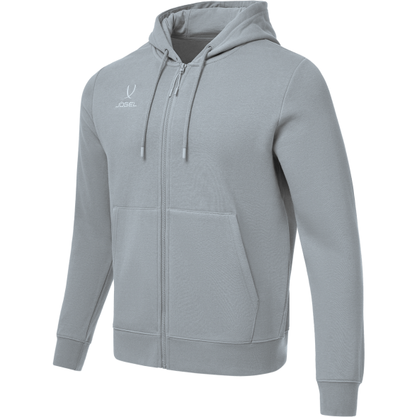 Худи JÖGEL ESSENTIAL Fleece Zip Hoodie, серый